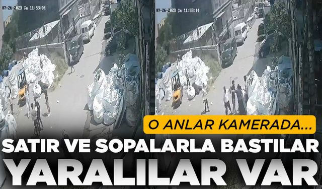 İstanbul Ataşehir'de maganda dehşeti! Satır ve bıçakla dükkan bastılar