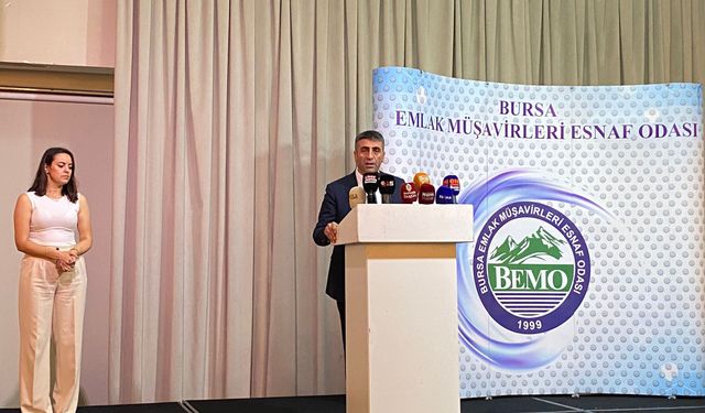 BEMO Başkanı Erdal Çelebi emlak sektörünün sorunlarına değindi