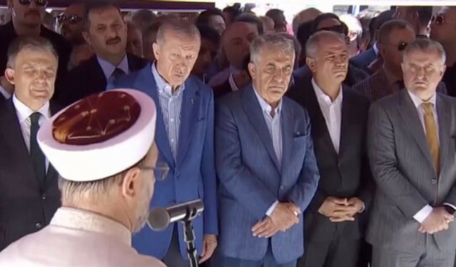 Cumhurbaşkanı Erdoğan, Fatma Yazıcı´nın cenaze törenine katıldı