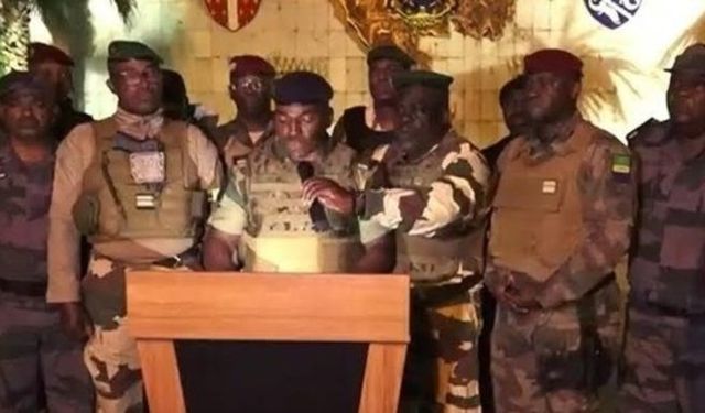 Gabon'da askeri darbe! Yönetimi ele geçirdiklerini duyurdular