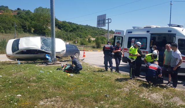 Karabük'te feci kaza: 1 ölü, 9 yaralı