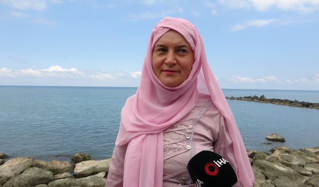 Giresun’da akıntıya kapılan Feyza Alya Turan 7.5 saat denizde yaşam mücadelesi verdi ve kurtuldu