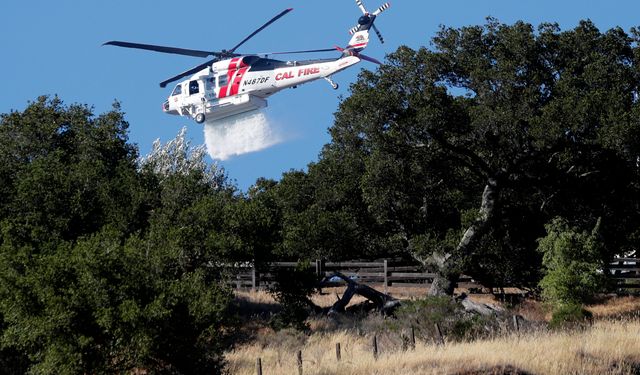 ABD’de yangın söndürme helikopterleri çarpıştı