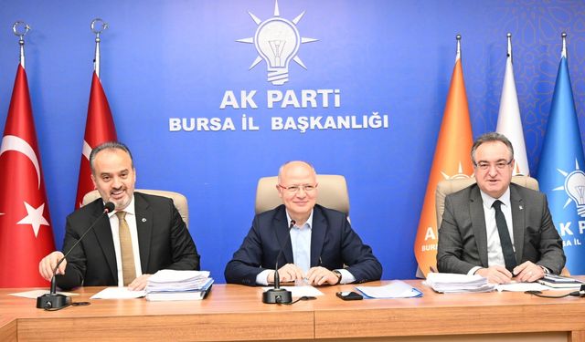 AK Parti Bursa Başkan Davut Gürkan: Kimse bu birlikteliğe fitne sokmaya kalkmasın