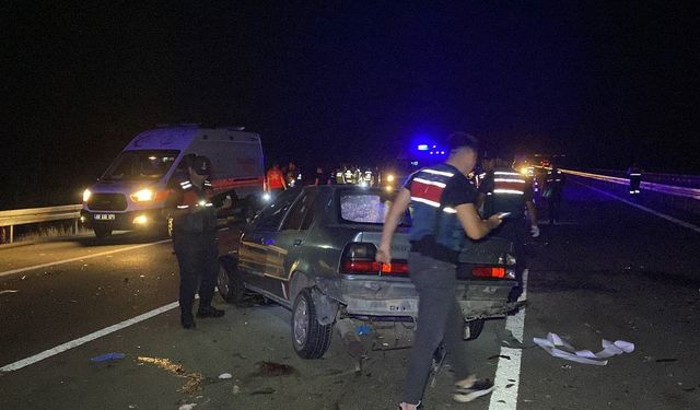 Aksaray'da zincirleme kaza: 2 ölü, 12 yaralı