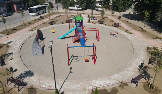 Bursa Yıldırım Belediyesi’nden Millet Mahallesi’ne yeni park