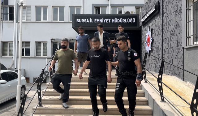 Bursa’da şafak baskını! 21 gözaltı