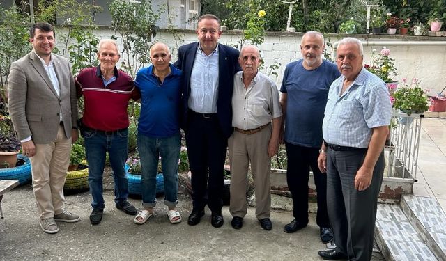 Başkan Ufuk Cömez 22 yıllık üyeleri ziyaret etti