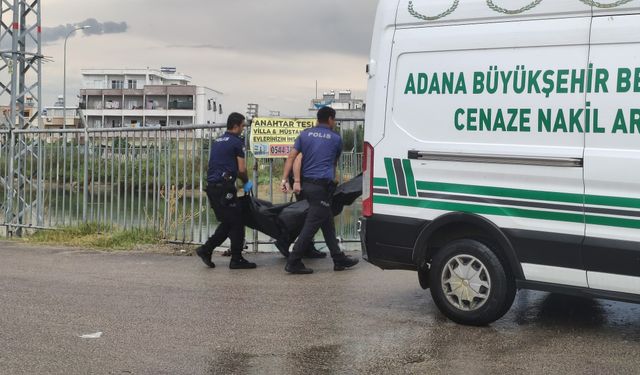 Adana merkez Yüreğir ilçesinde sulama kanalında kadın cesedi bulundu