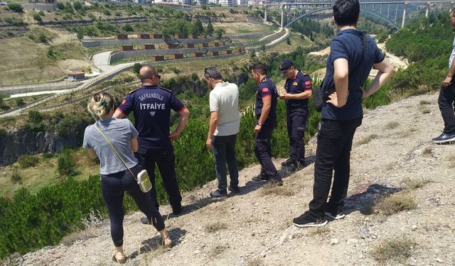 Karabük Safranbolu ilçesinde 10 yaşındaki çocuk 4 metre yükseklikten aşağı düştü