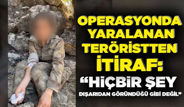Irak'ta yakalanan terörist Türk askerinin kendisine nasıl davrandığını anlattı