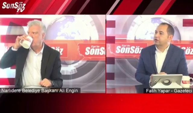 İzmir Narlıdere Belediye Başkanı Ali Engin canlı yayında beyin kanaması geçirdi