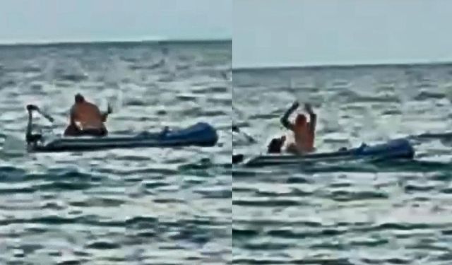 Denizin ortasında kadına şiddet uygulayan adam serbest! "Şakalaşıyorduk"
