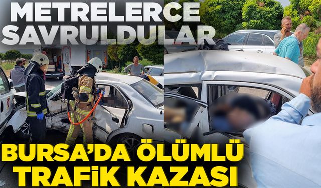 Bursa Yenişehir'de trafik kazası: Ölü ve yaralılar var