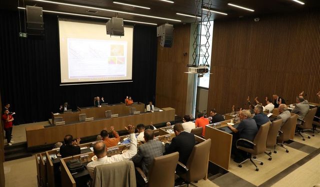 İnegöl Belediyesi Eylül ayı olağan meclis toplantısı gerçekleşti
