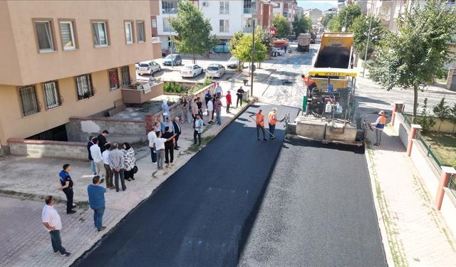 Bursa İnegöl Belediyesi'nden önce altyapı sonra asfalt