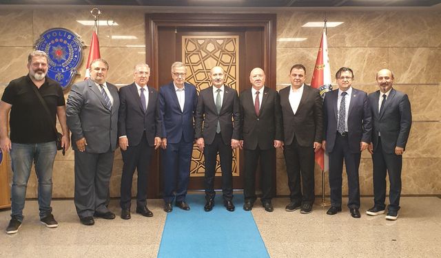 BGC Yönetim Kurulu, Bursa Emniyet Müdürü Zaimoğlu’nu ziyaret etti