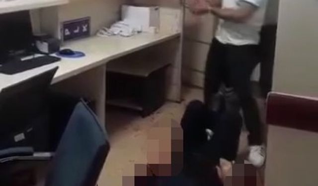 Gaziantep'te sağlık teknikerine bıçaklı saldırı! Dehşet görüntüleri ortaya çıktı