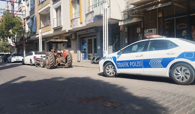 Manisa Turgutlu ilçesinde minik Eymen babasının kullandığı traktörün altında kalarak can verdi