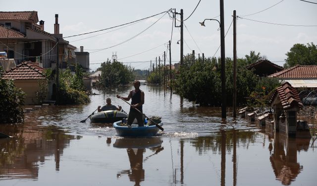 Yunanistan’da Daniel Fırtınası’nın neden olduğu sel felaketinde can kaybı 14’e yükseldi