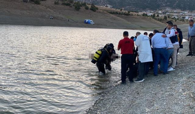 Adana Tufanbeyli ilçesinde baraja düşen 14 yaşındaki Ömer Bektaş'ın cesedi bulundu