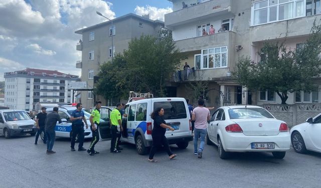 Tekirdağ Çerkezköy ilçesinde aile kavgasında silahlar konuştu! 1 polis yaralandı