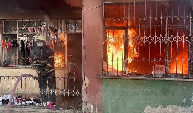 Aksaray’da yangında dolaba saklanan 4 yaşındaki kız çocuğu yanarak can verdi