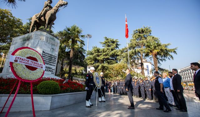 Bursa’da İtfaiye Teşkilatı’nın kuruluşunun 309’uncu yıldönümü kutlamaları