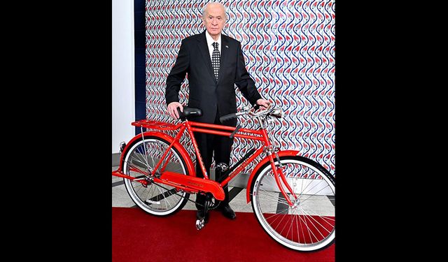 Devlet Bahçeli’den kırmızı bisikletli 58. Cumhurbaşkanlığı Türkiye Bisiklet Turu paylaşımı