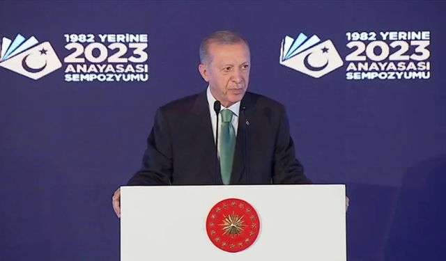 Cumhurbaşkanı Erdoğan'dan anayasa çağrısı: Gelin konuşalım, müzakere edelim