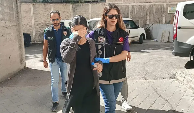 Bursa'da hamile torbacı tutuklandı