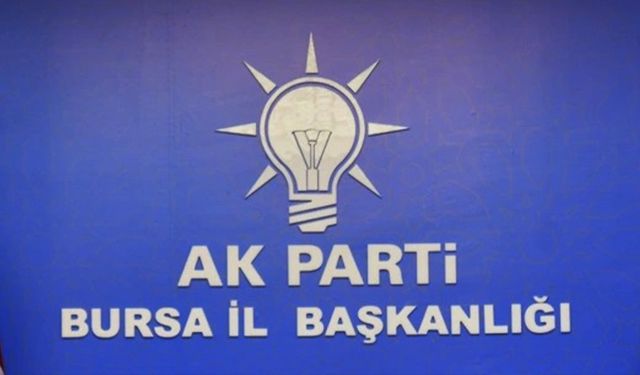 AK Parti Bursa'da 6 il yöneticisi istifa etti