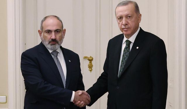 Cumhurbaşkanı Erdoğan, Nikol Paşinyan'la görüştü