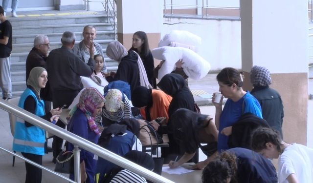 Bursa'da depremzedelere yuva olan yurtlara öğrenciler yerleşmeye başladı