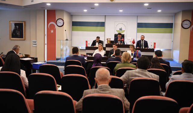 Bursa Osmangazi Belediyesi Ekim Ayı Meclis Toplantısı yapıldı