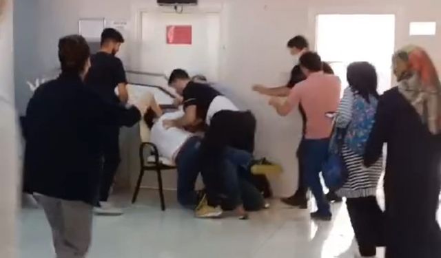 Kocaeli Körfez Fatih Aile Sağlığı Merkezi'ni basıp doktorları darp ettiler