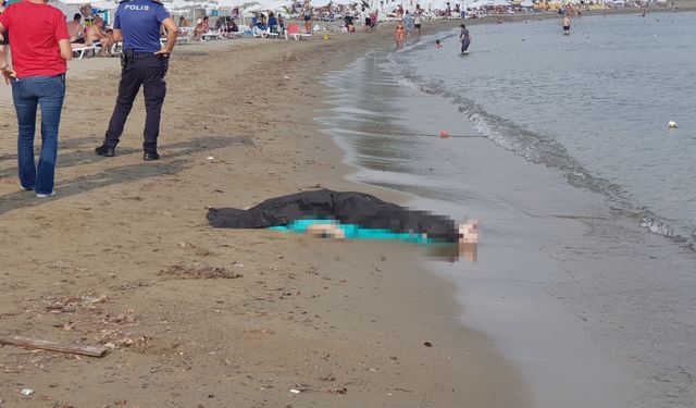 Antalya Alanya ilçesinde denizde kadın cesedi bulundu