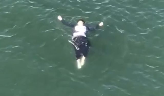 Haliç Metro Köprüsü’nde yürüyen kadın denize düştü