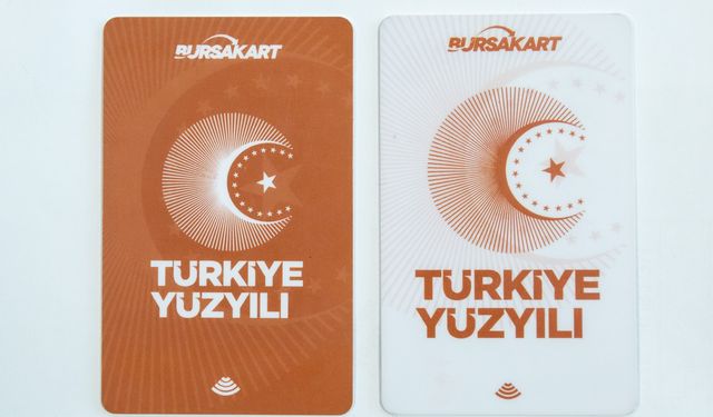 Bursa'da Cumhuriyet’in 100’üncü yılına özel Bursakart piyasaya sürüldü