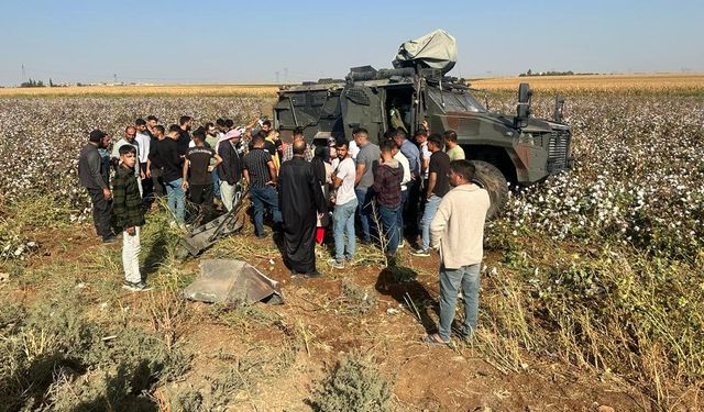 Şanlıurfa Ceylanpınar ilçesinde zırhlı askeri araç devrildi: 3 yaralı