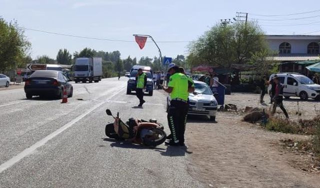 Muğla Seydikemer ilçesinde otomobil ile motosiklet çarpıştı: 1 ölü