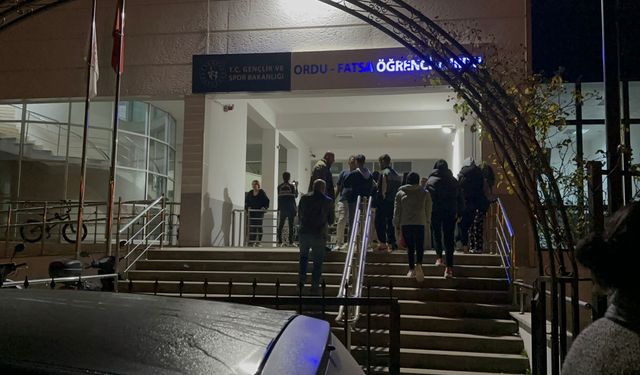 Ordu Fatsa ilçesinde KYK yurdunda asansör halatları koptu, öğrenciler hastaneye kaldırıldı