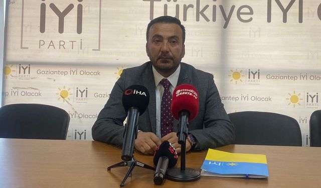 İYİ Parti Gaziantep İl Başkanı Mehmet Başaran istifa etti
