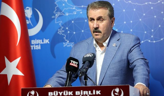 Mustafa Destici yeniden BBP Genel Başkanı seçildi