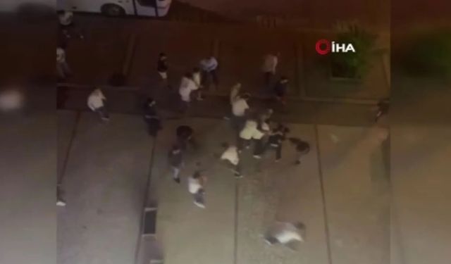 Mersin'de kalabalık iki grup arasında silahlı kavga! 2 yaralı