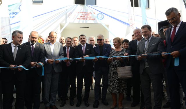 Bursa'da Güllük Kadir Atasoy Aile Sağlığı Merkezi hizmete açıldı