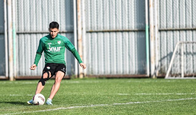 Bursaspor’da Kırklarelispor maçı hazırlıkları tamamlandı
