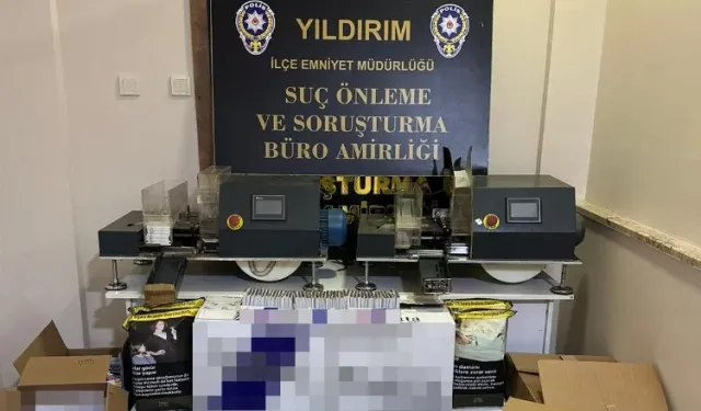 Bursa'da 'kaçak tütün' operasyonu