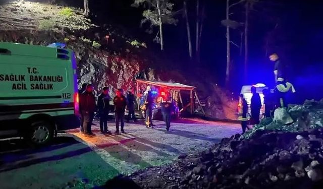 Denizli Acıpayam ilçesinde krom madeninde göçük! 2 kişi hayatını kaybetti