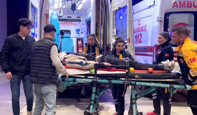 Bursa İnegöl ilçesinde asansör boşluğuna düşen genç ağır yaralandı